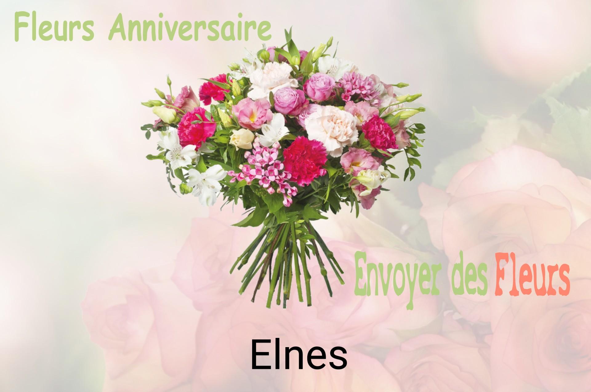 Bouquet de fleurs d’anniversaire livré à Elnes